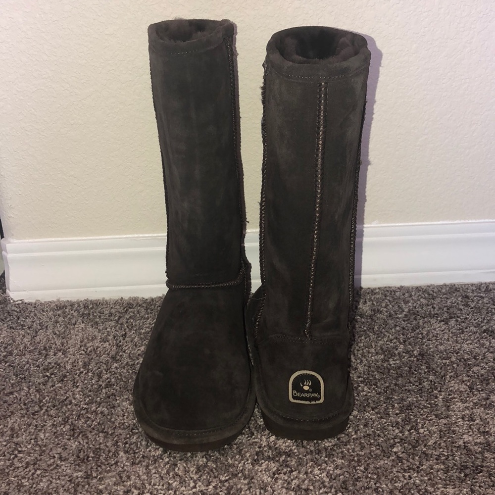 Bear paw tall boots